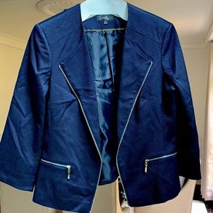 Emily blue blazer great condition women’s 16